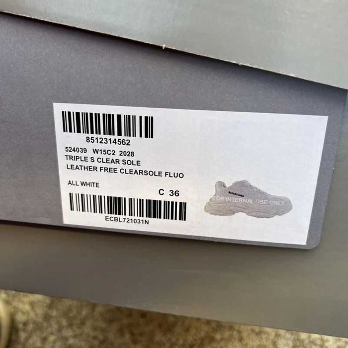 Balenciaga Triple S - Sky Blue/White/Dark Grey