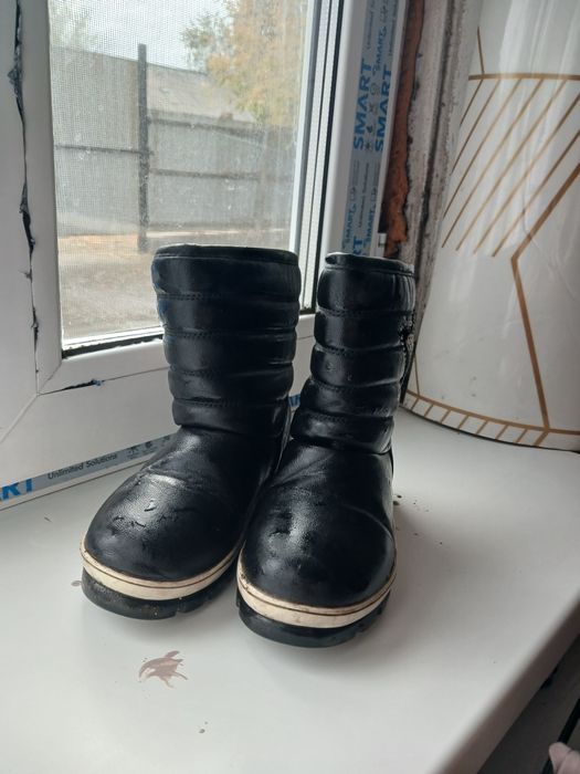 Зимный дуткие сапоги