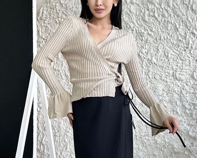 Кофта на запах