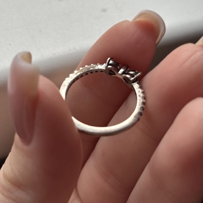 кольцо Pandora «розовый бант»