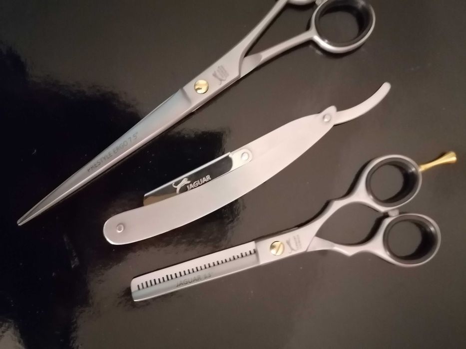 Set Foarfeci profesionale jaguar tuns filat 7,5