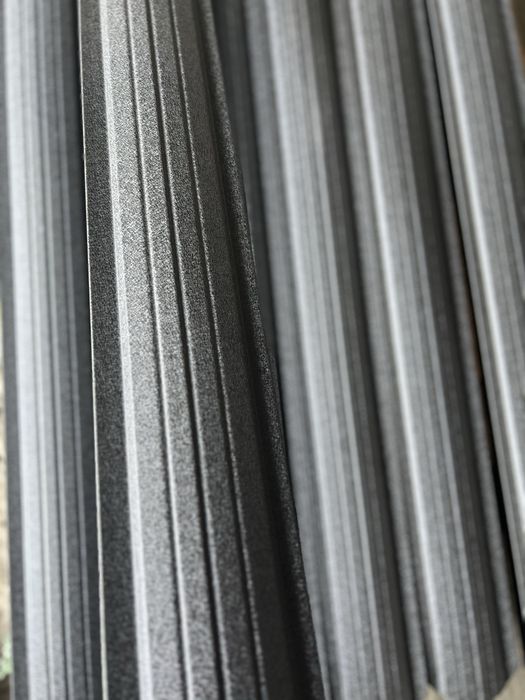 Șipcă Metalică Gri Antracit RAL7016 gri antracit fălțuită Gard Fațadă