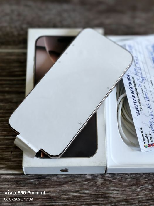 iPhone 16 Pro Max 256 gb ёмкость 100