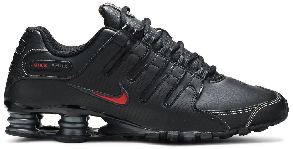 Nike Shox NZ 'Black Varsity Red' Men's