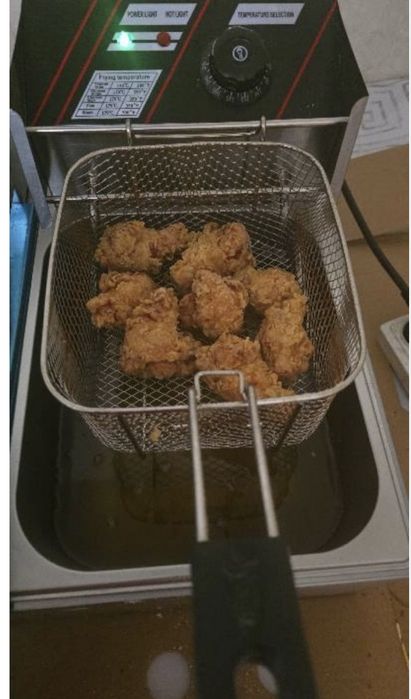 Фритюрница BACKERCRAFT EF-82 серебристый