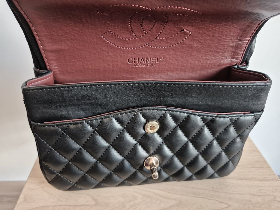 Черна чанта Chanel