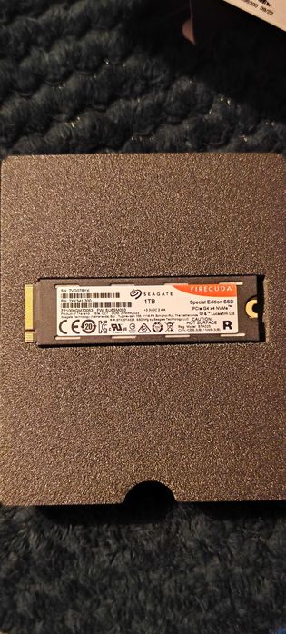 Seagate FireCuda Lightsaber Star Wars SSD 1TB PCIe Gen4–Пълен комплект