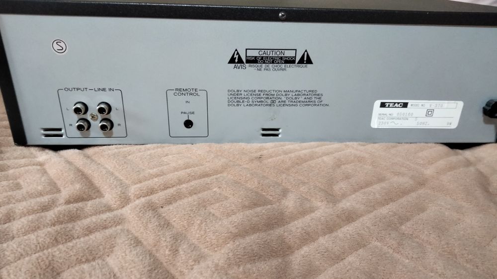 Deck Teac V-370, Cd player Kenwood DPF-1010, DVD Sony cu amplificator