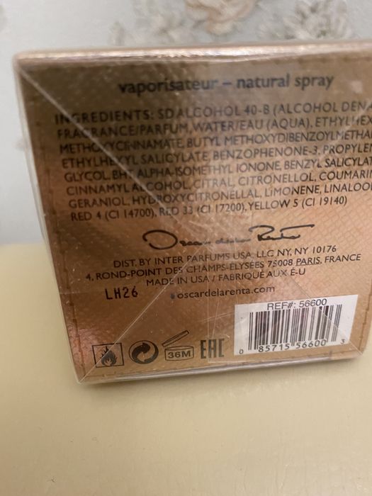 Продам аромат оригинал Alibi Oscar de la Renta