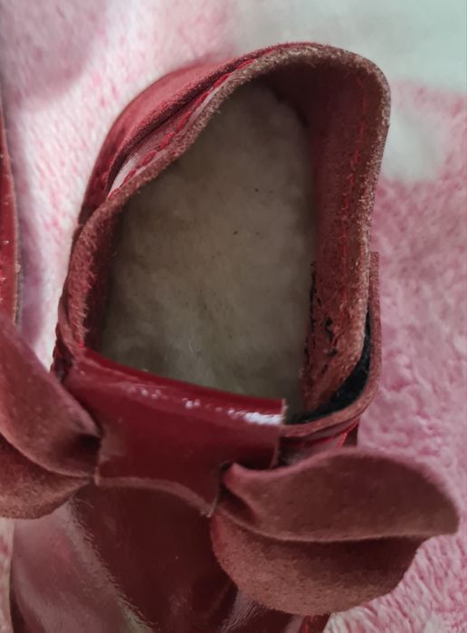 Vand pantofi  din piele 10 cm interior