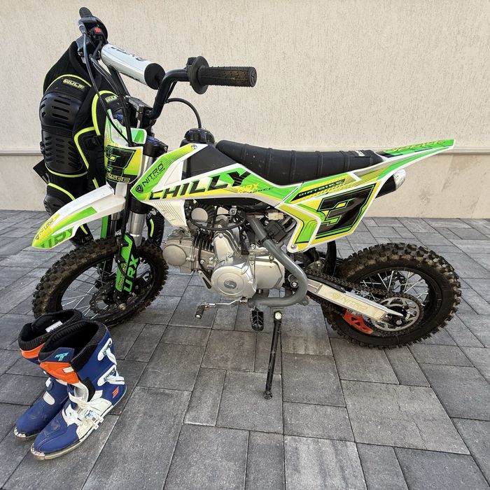 Motocross 125cc Loncin 4T semi-automatic