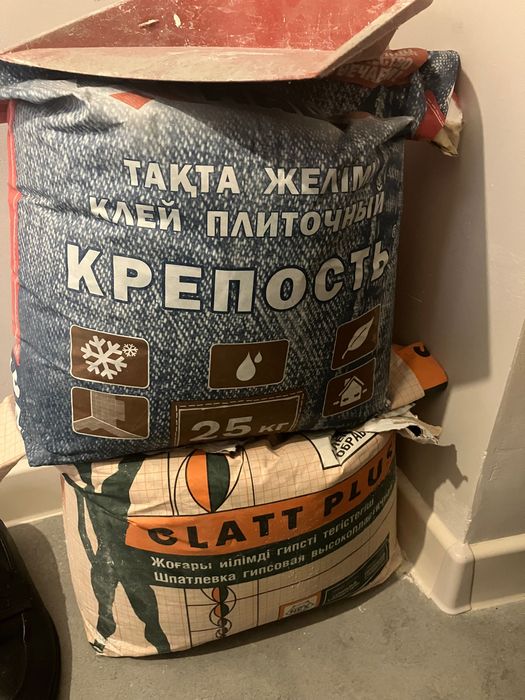 Остатки стройматериалов