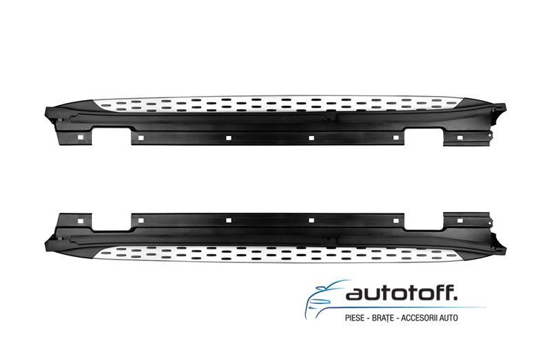 Praguri compatibile Mercedes GLA X156 (2014+) din aluminiu