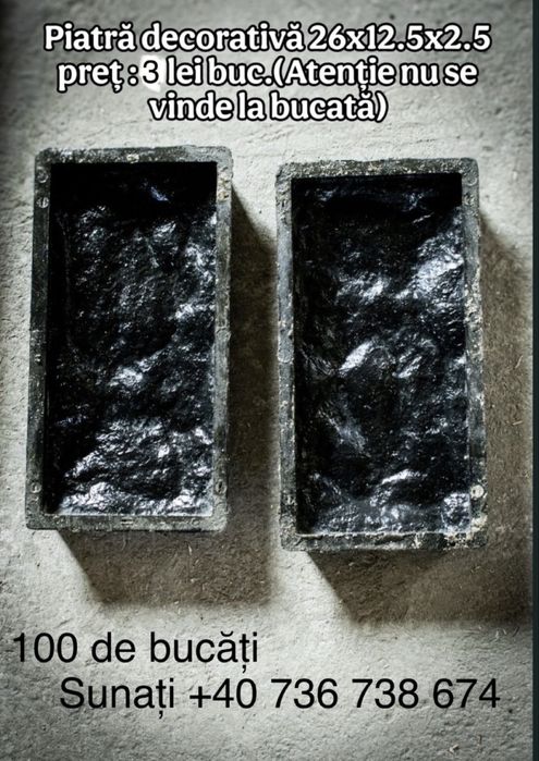 Matrițe Piatra decorativa !!!