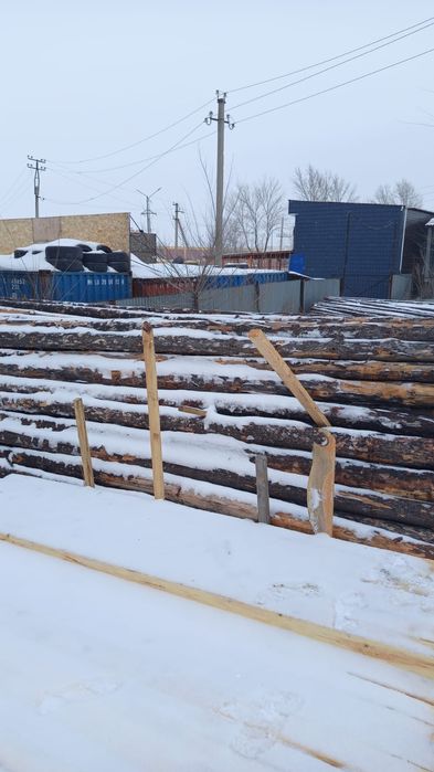 Кругляк, необрезные доски