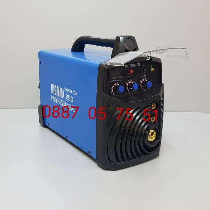 250А Телоподаващо+Електрожен Цо 250 А еврошланг МИГ/ ММА