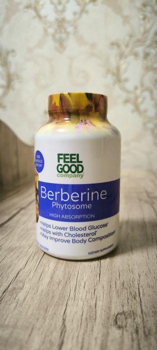 Berberine Phytosome — Qand miqdori va Metobolizm nazorati!