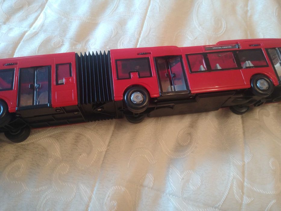 Autobuz de jucărie City Express Bus 45 cm lungimea