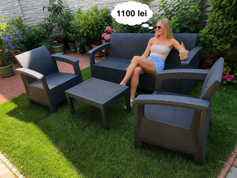Set mobilier gradina 5 locuri Relax Garden