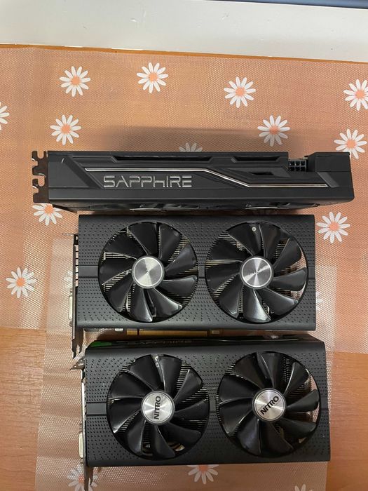 Placa video RX470 Saphire 8 Gb DDR5 / 256 biti, garantie 6 luni