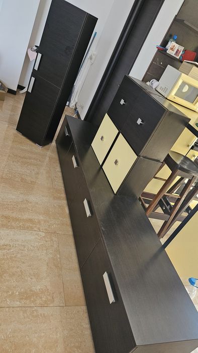 Mobilă living wenge