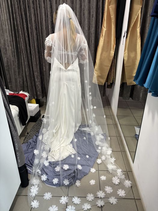 Rochie mireasa- voal