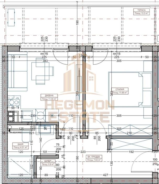 2-стаен в Варна-Владиславово