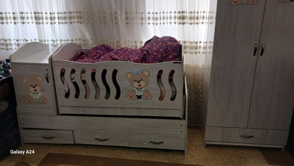 Mebel detskiy spalniy shkaf sotiladi