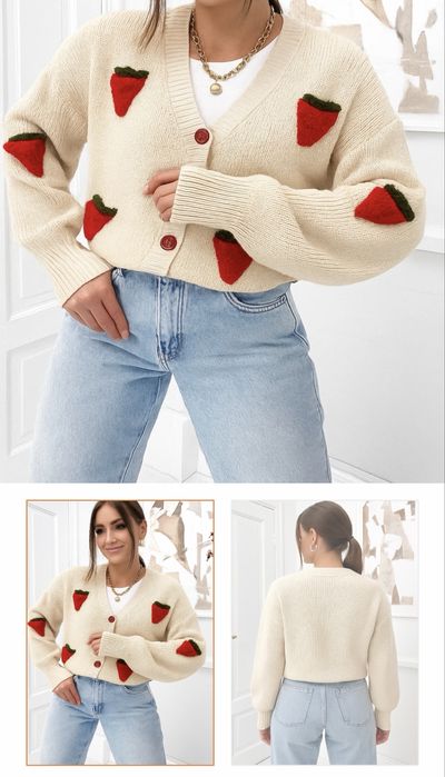 Жилетка с ягодки