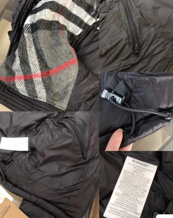 Geaca Burberry Puffer Black L (3 in 1) Nou!