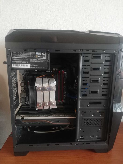 Геймърски компютър GB Z170-Gaming Intel I7 6700K 16GB RAM  RX470 8GB