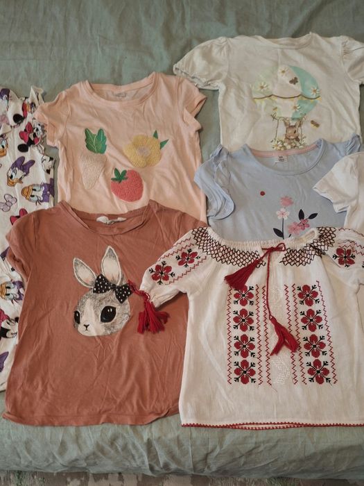 Lot haine fetite de vară 110-116