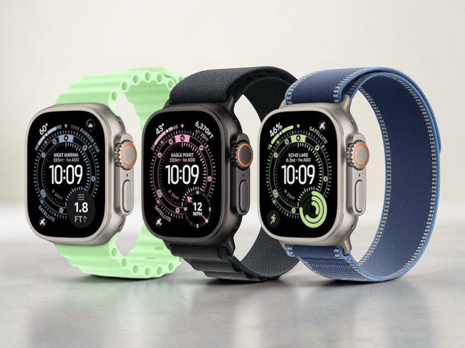 Apple Watch Ultra 3 5G 2025 49mm Black / Natural Titanium Case НЕРАЗПЕЧАТАН! Гаранция!