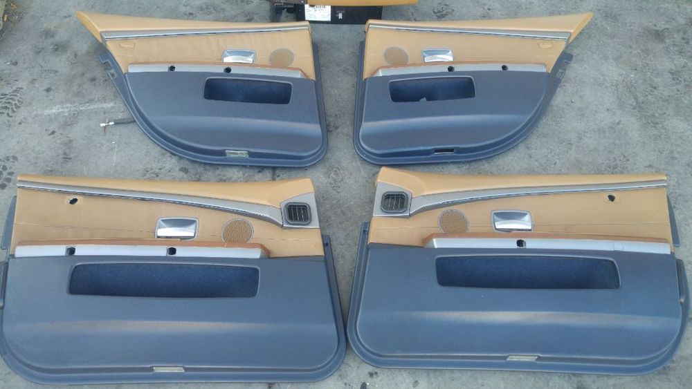 set fete tapiterie usi bmw seria 7 e65