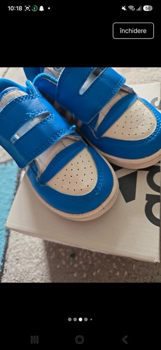 Adidași 23 cm albaștri