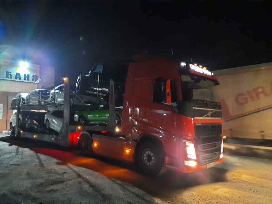 Перевозка автомобилей автовозом