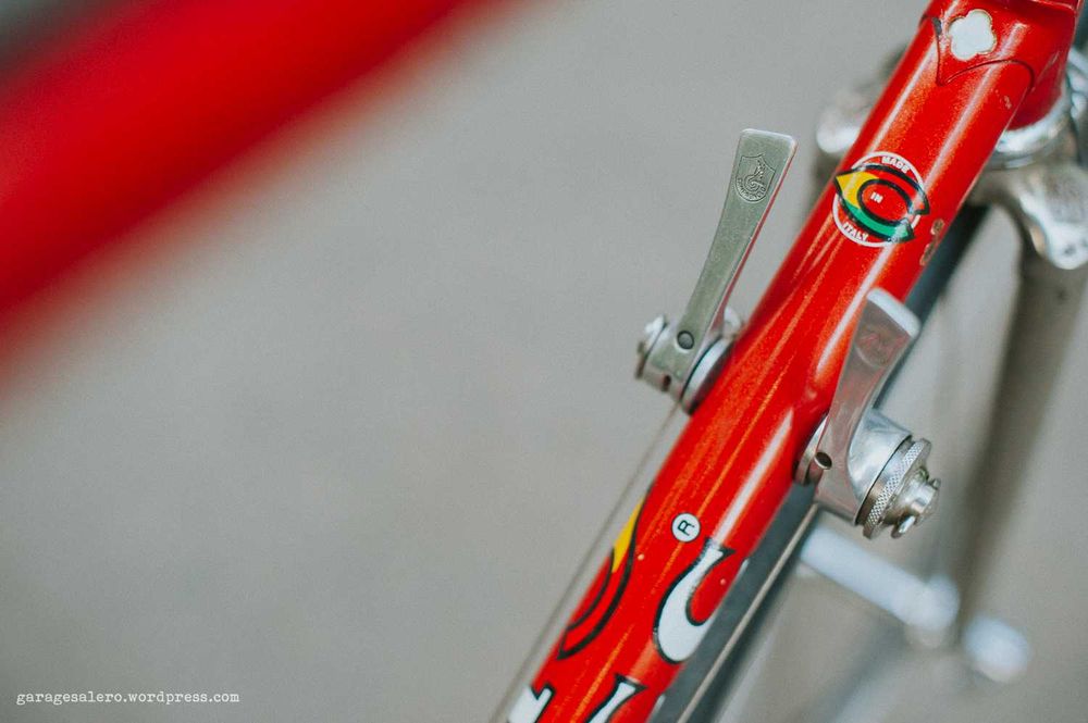 Cursiera Ciocc San Cristobal otel Columbus Campagnolo Victory Record