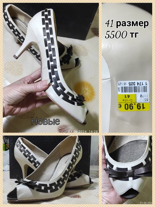 Туфли новые на выпускной и ботильоны