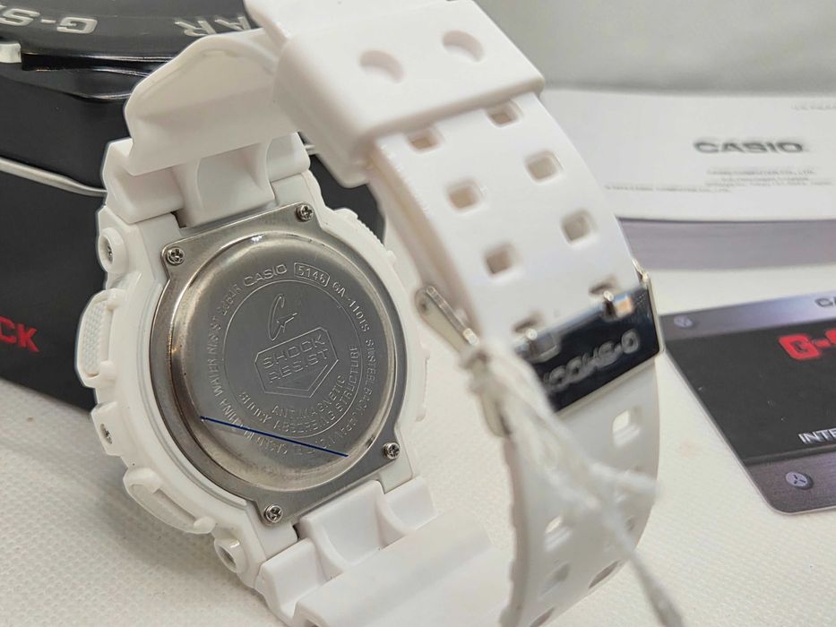 Ceas Sport Casio g shock Ga110mp - White-Pink  .Nou, Garantie 2 ani