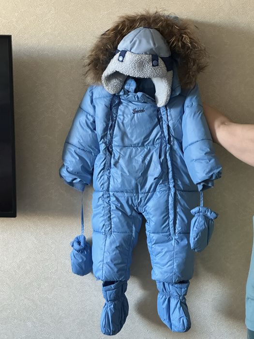 Комбинезон для мальчика зимний