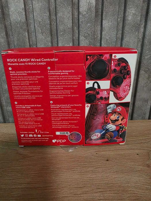 Контролер, ROCK CANDY, поликарбонат, за Nintendo Switch