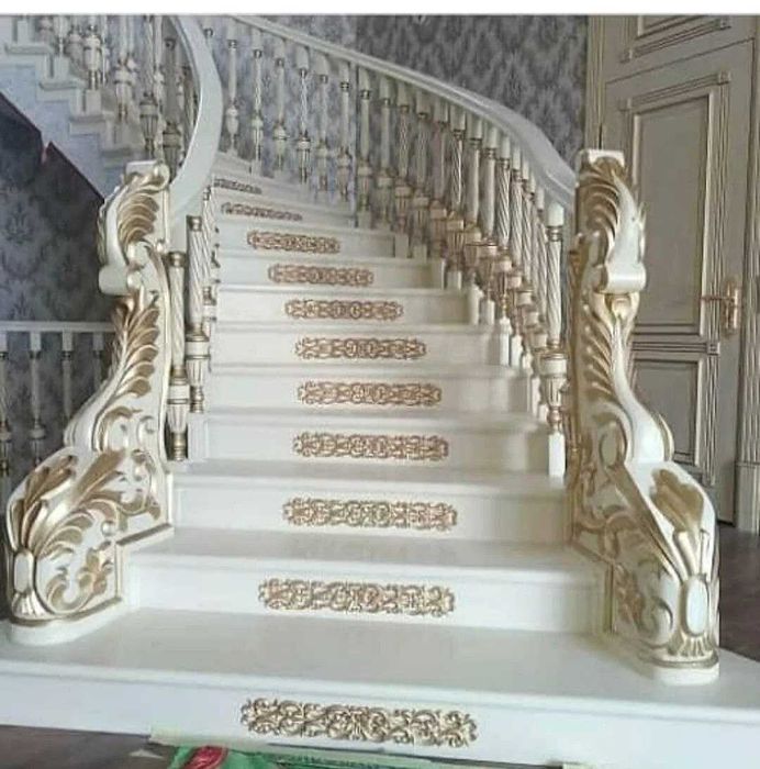 Обшивка лестницы yogʻoch zina ёғоч зина мумтоз ишлар stairs company