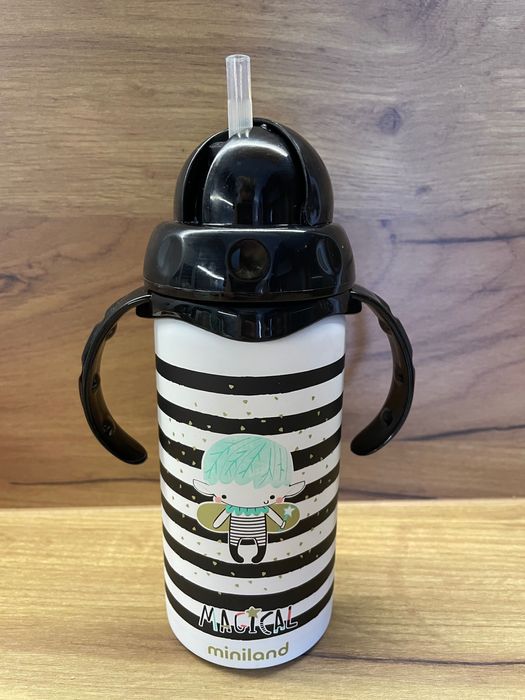 Miniland magical Термос - чаша със сламка