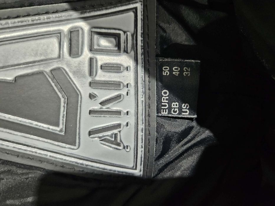 Мъжки кожен мото екип от две части яке и панталон