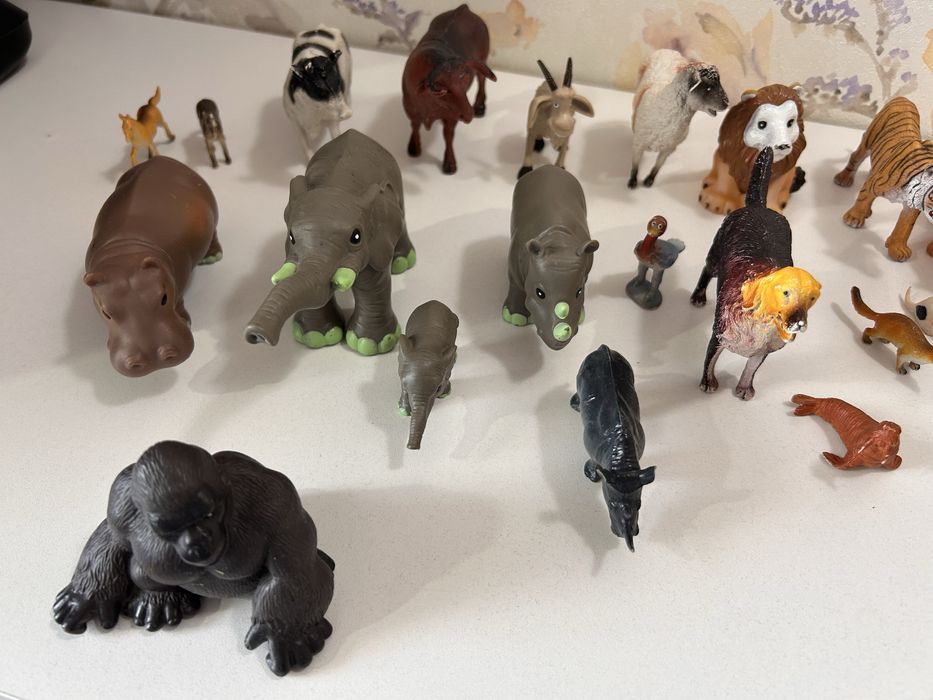 Животные фигурки детские