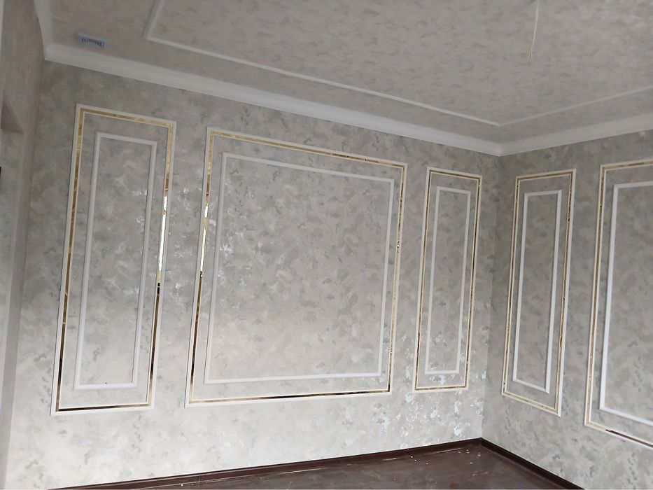 bambuk panel gipsakarton kafel aboy shu turdagi hamma ishni qilamiz