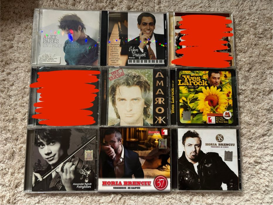 Vand cd-uri muzica diversa