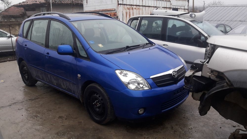 тойота корола версо .Toyota Corolla verso D4D diesel .само на части