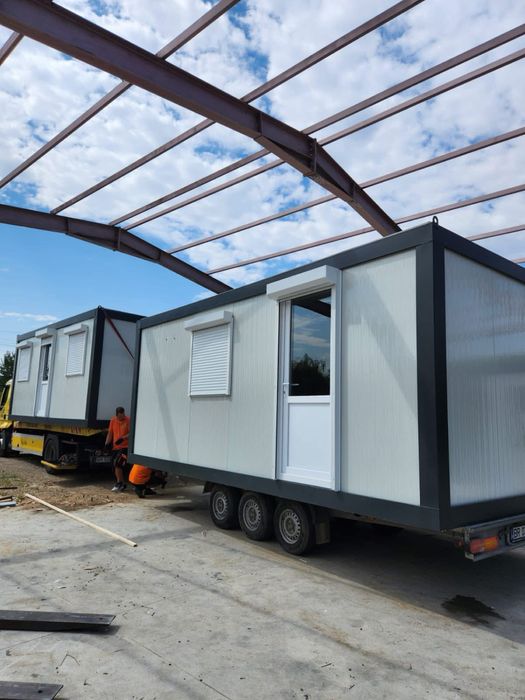 Soluție simplă pentru birou sau magazin – container modular – Ilfov