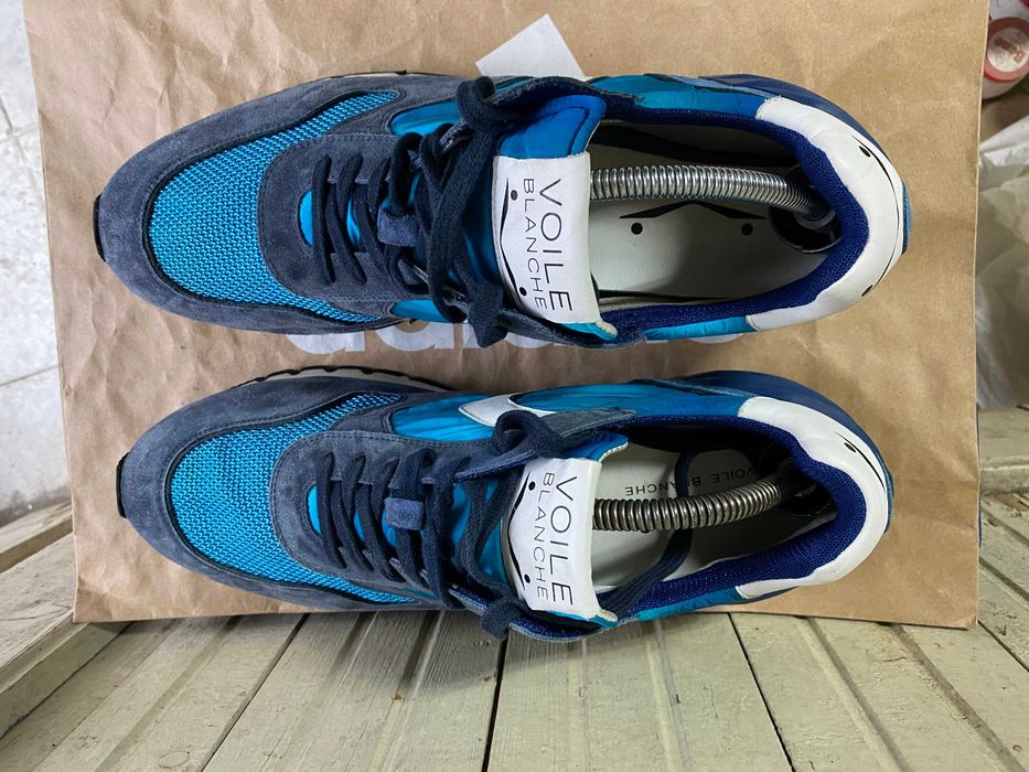 ''VOILE BLANCHE Suede Street Style''оригинални мъжки сникърси 46 номер